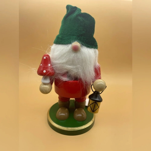 Gnome Nutcracker Holding Lantern, NWT - Picture 3 of 7